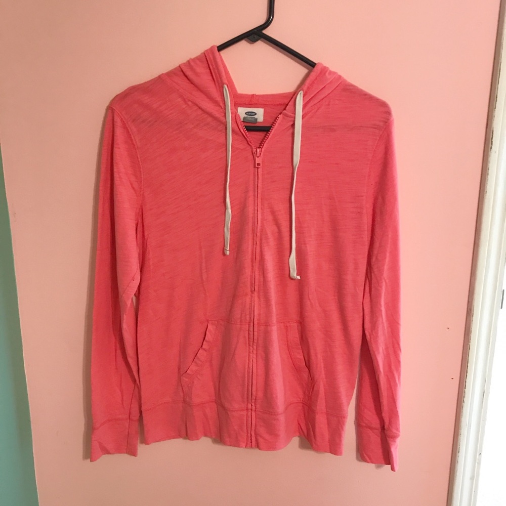 Pink Old Navy Zip-Up Jacket
